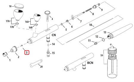 Nozzle 0,35 mm